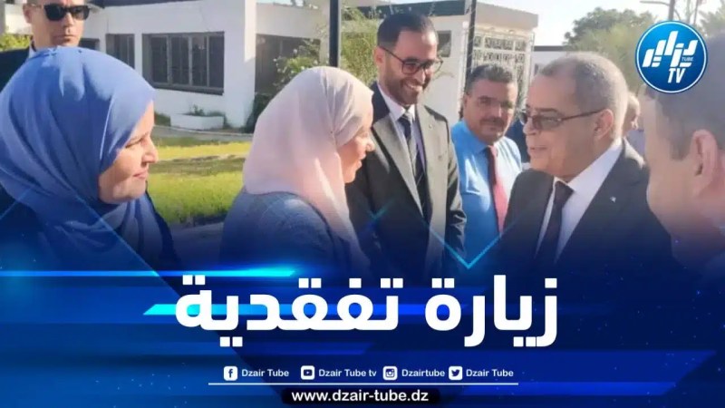 وزير الصناعة والإنتاج الصيدلاني في زيارة تفقدية إلى ولاية بومرداس 