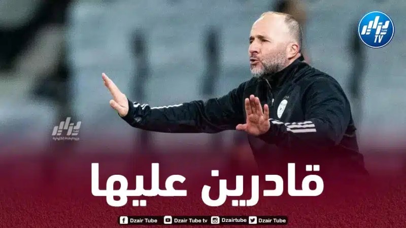 بلماضي يحضّر أسلحته لمباراة السنغال