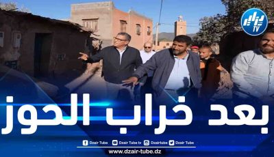 حكومة المخزن في غيبوبة: أخنّوش يزور مركز الزلزال لأول مرة بعد أسبوعين