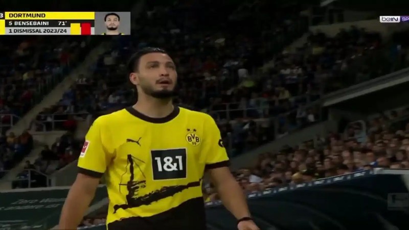 بن سبعيني يـطرد بالبطاقة الحمراء
