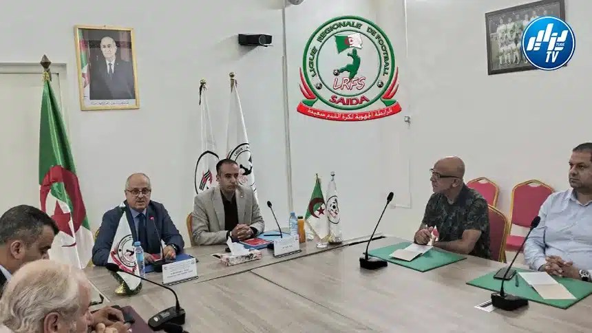 صادي يحط الرحال بسعيدة ويلتقي برؤساء الرابطات الجهوية