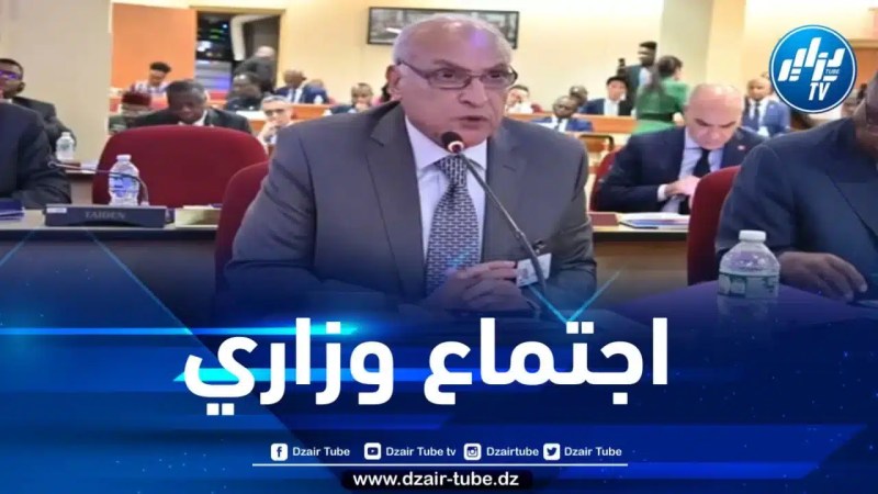 عطاف يدعو إلى عقد مؤتمر دولي حول التنمية في منطقة الساحل