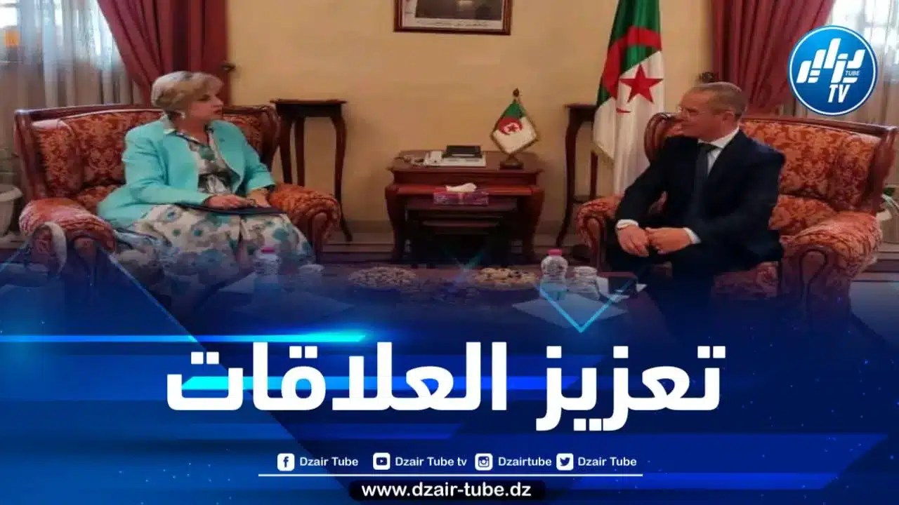 وزير الفلاحة يستقبل سفيرة الولايات المتحدة الأمريكية