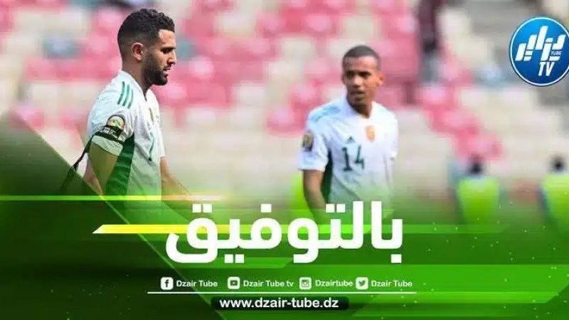 مباراتان وديتان للمنتخب الجزائري في شهر أكتوبر