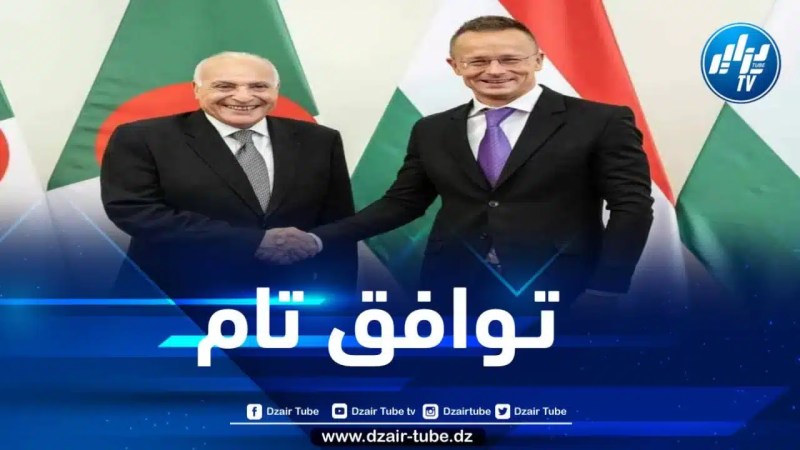توافق الرؤى بين الجزائر والمجر بخصوص القضية الصحراوية