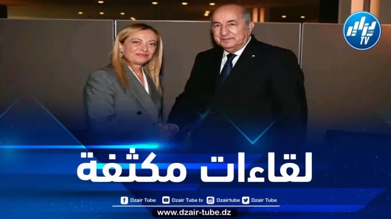 الرئيس تبون يجري لقاءات مكثفة مع كبار القادة 