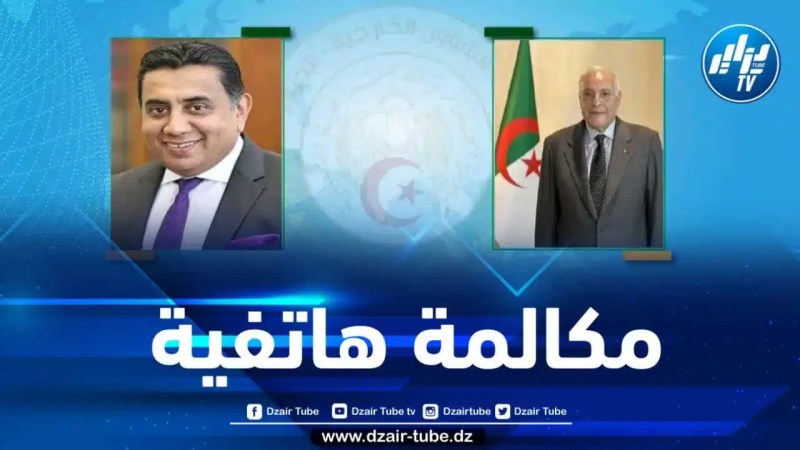 أحمد عطاف يتلقى إتصالاً هاتفيا من نظيره البريطاني… وهذا ما دار بينهما