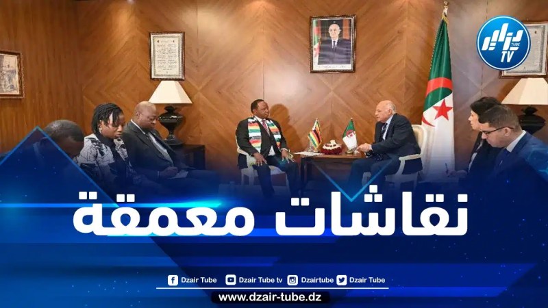 وزير الخارجية يستقبل نظيره من جمهورية زيمبابوي