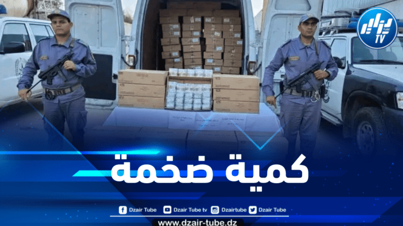 جمارك وهران تحجز أزيد من 47 ألف كيس من الشمة
