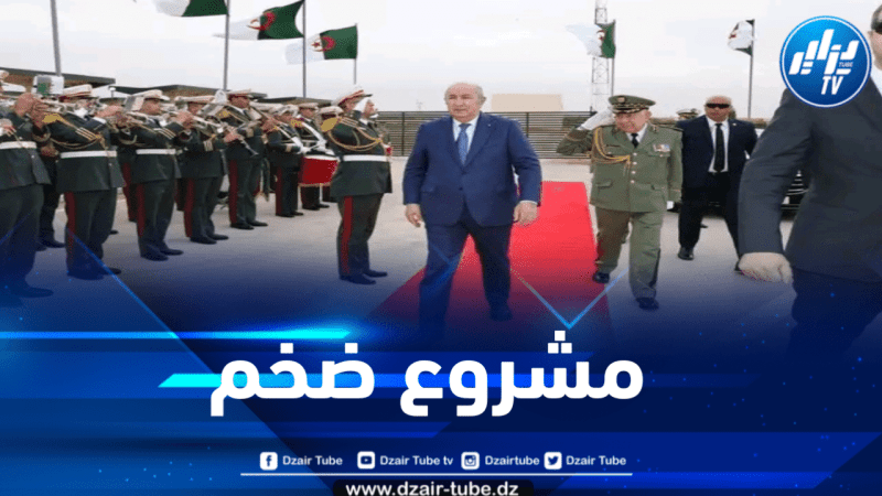 الرئيس تبون يعطي إشارة إنطلاق عملية تشجير واسعة بالجلفة
