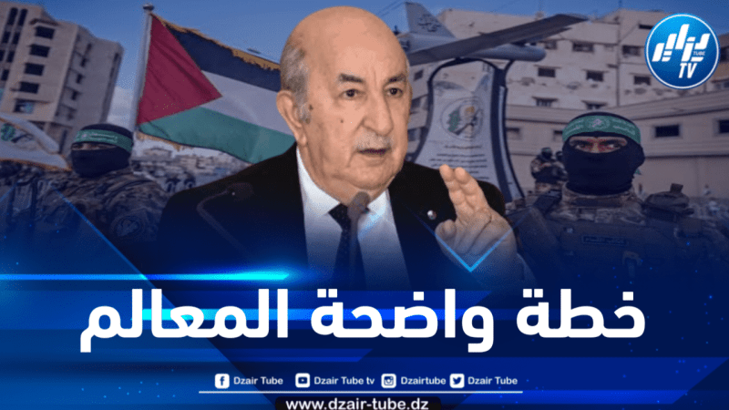 بتشخيص دقيق من الرئيس تبون… هذه هي روافد موقف الجزائر من الحل العادل للصراع العربي الصهيوني