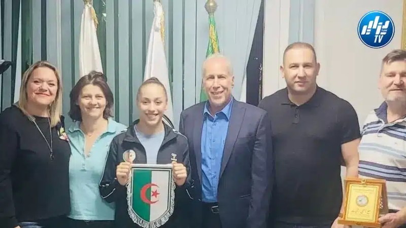 استقبال بطلة الجمباز نمور بمقر اللجنة الأولمبية الجزائرية