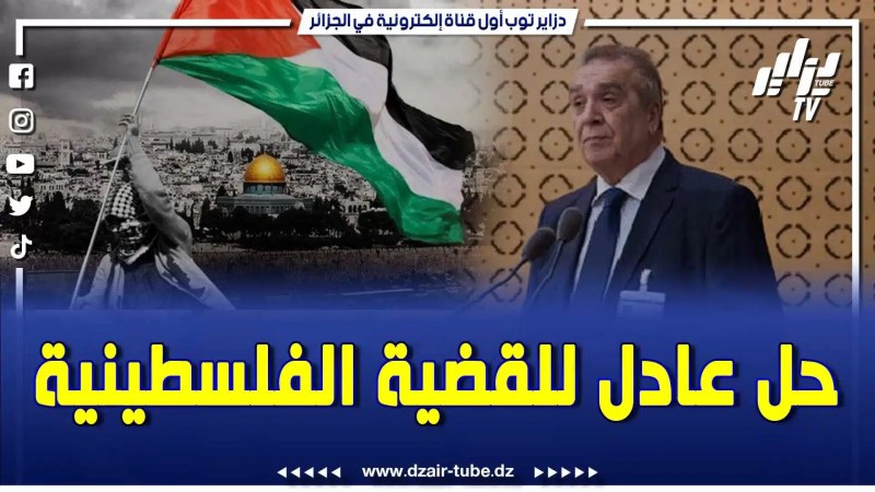 بالفيديو: إفتخروا  ببلد الأحرار ..من أقوى المواقف للجزائر.. لا سلام دائم في الشرق الأوسط  دون حل عادل للقضية الفلسطنية.. فيديو غرافيك لقناة دزاير توب يفصل في كل شيء …
