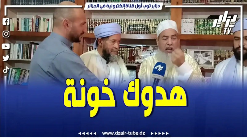 بالفيديو : قصف ثقيل من الشيخ شمس الدين الجزائري “من يقفون ضد المقاومة الفلس. طينية خونة “