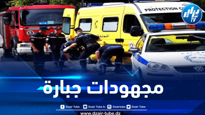 المدية : إجلاء 1736 شخصاً وإخماد 94 حريقاً خلال شهر واحد