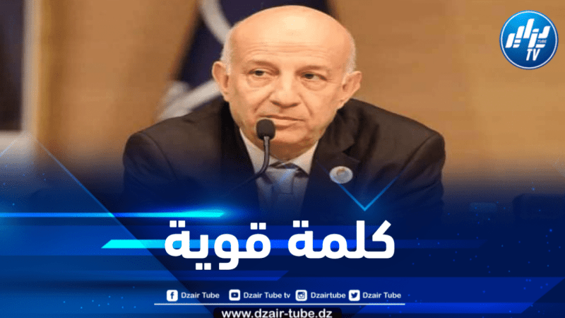 هذا ما قاله بن مبارك في أول تصريح له عقب  تزكيته أمينا عاما للأفلان