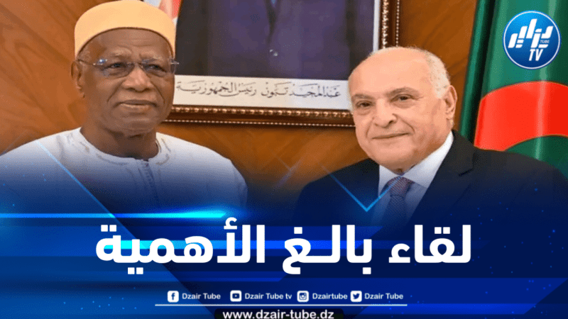 عطاف يستقبل رئيس بعثة الأمم المتحدة في دولة ليبيا