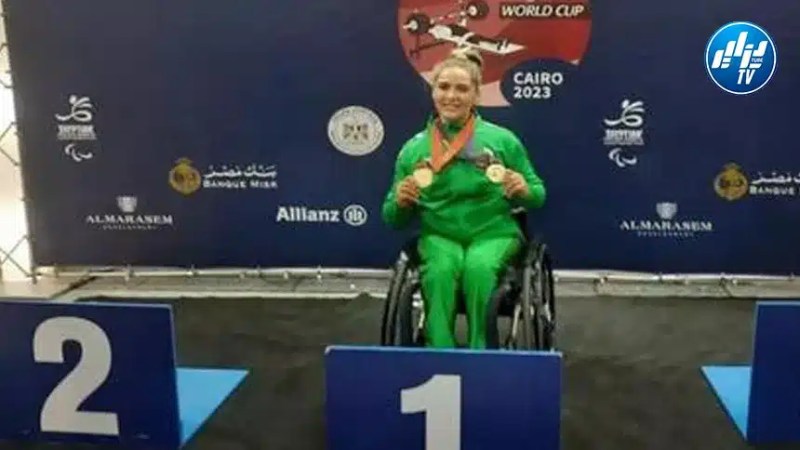 الرباعة سميرة قريوة تتأهل للألعاب البارالمبية بباريس 2024