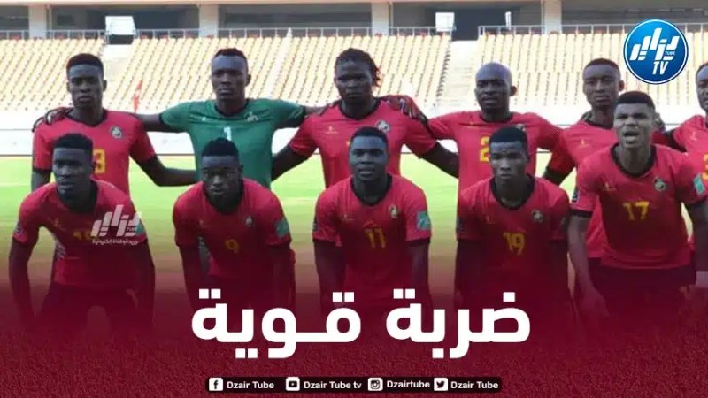 منتخب موزمبيق يتلقى ضربة قوية قبل مباراة الجزائر