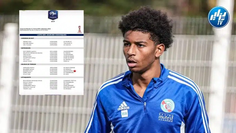 3 لاعبين جزائريين في قائمة المنتخب الفرنسي المشارك في مونديال U17