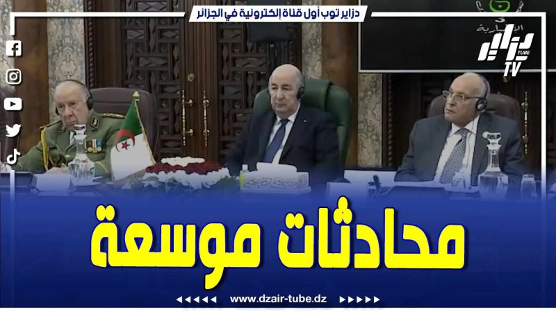 بالفيديو: رئيس الجمهورية ترأس رفقة نظيره التركي محادثات موسعة