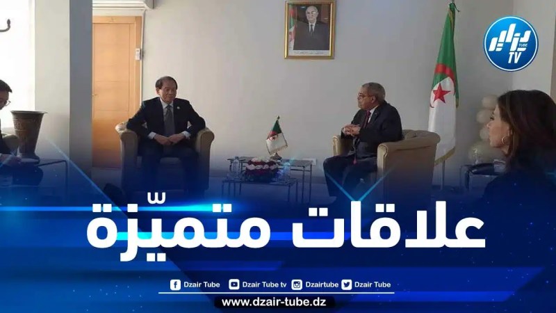وزير الصناعة يستقبل نجل صديق الثورة الجزائرية الجنرال الفيتنامي جياب