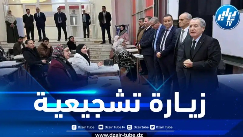 وزير السياحة يقوم بزيارة تشجيعية إلى المدرسة الوطنية العليا للسياحة