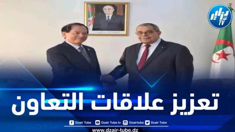 وزير الصناعة يستقبل نجل الزعيم الفيتنامي الجنرال جياب