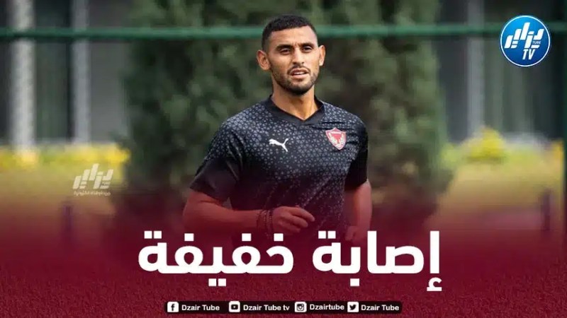 غلام يتعافى من الاصابة و يعود سريعا الى الملاعب