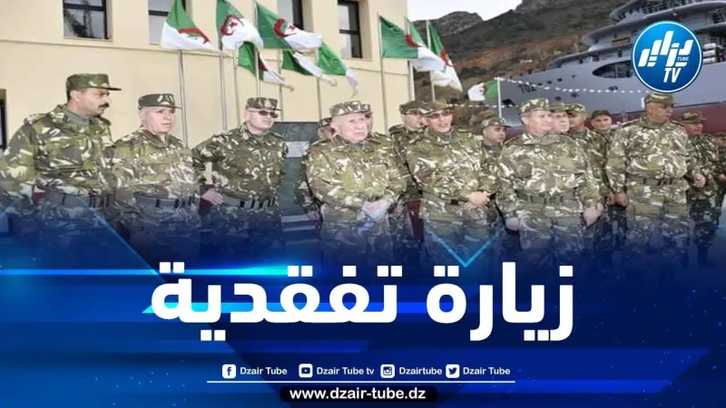 الفريق أول شنقريحة في زيارة تفقدية لمؤسسة صناعة الطائرات بوهران