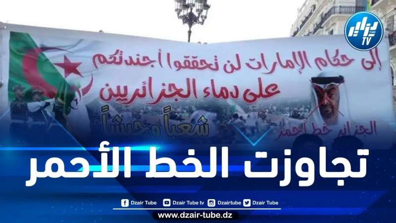 الإمارات تتآمر ضد مصالح الجزائر وتهدد أمنها واستقرارها