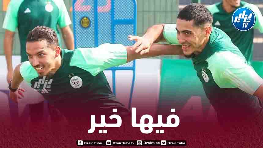 بن ناصر خارج مباراة الجزائر و بوركينا فاسو