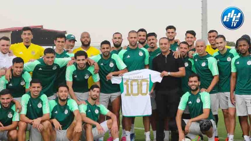 سليماني: “لم أكن أحلم ببلوغ 100 مباراة مع المنتخب الوطني”