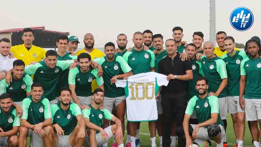 سليماني: “لم أكن أحلم ببلوغ 100 مباراة مع المنتخب الوطني”