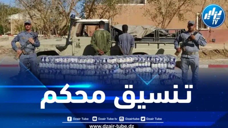 إحباط محاولة تهريب أزيد من 4 آلاف كيلوغرام من السكر بعين ڨزام 