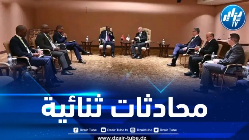 عطاف يجري محادثات مكثفة مع نظرائه من العالم