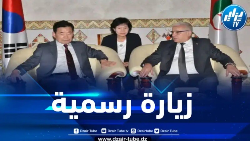 وفد برلماني كوري يحل بالجزائر في زيارة رسمية 