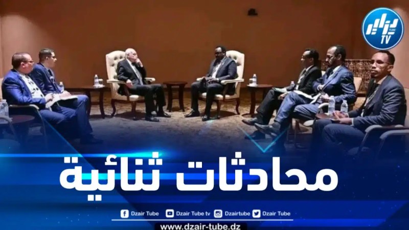 عطاف يجري محادثات مع نظيريه من الصومال والبنين
