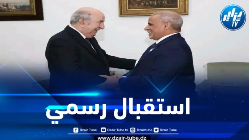 الرئيس تبون يستقبل رئيس الجمعية الوطنية الموريتانية 