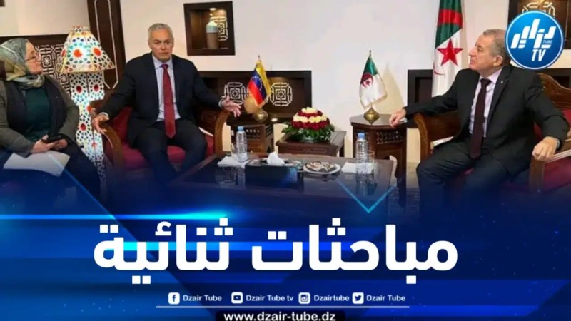 وزير السياحة يبحث مع نظيره الفينيزويلي سبل تعزيز علاقات التعاون 