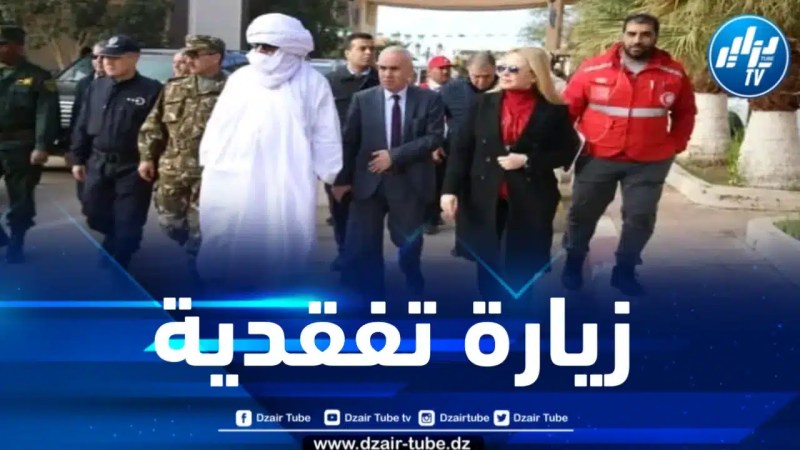رئيسة الهلال الأحمر الجزائري تشرف على إنطلاق قافلة المساعدات وتسليم الأجهزة الطبية بأدرار