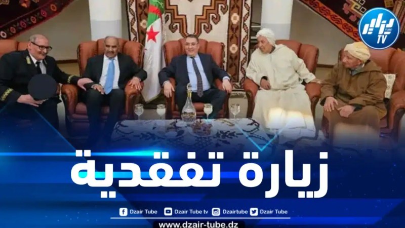وزير الداخلية يحل بالولاية المنتدبة قصر الشلالة في زيارة عمل 