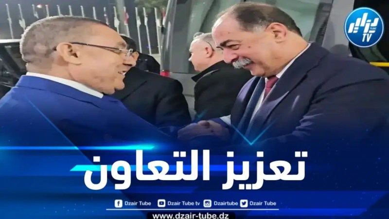 وزير الداخلية يستقبل نظيره التونسي