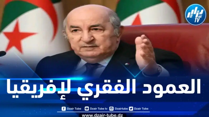 الرئيس تبون يستعرض أهم المشاريع الجزائرية في العمق الإفريقي 