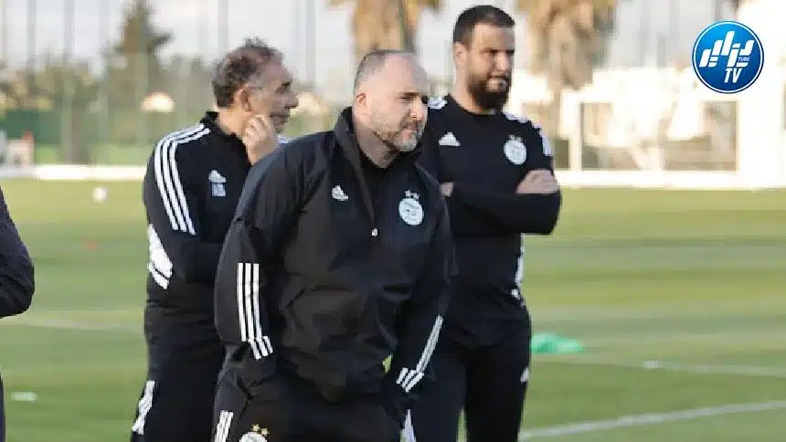 العلاقة تدهورت بشكل كبير بين مدرب “الخضر” ومساعديه….خلاف بلماضــي وطاقمه الفني وراء نكسة “الكان”