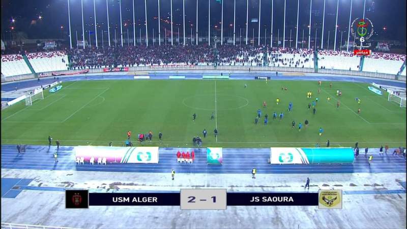 اتحاد العاصمة يحقق فوزا دراماتكيا على شبيبة الساورة