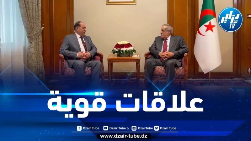 في إطار زيارته إلى الجزائر…الوزير الأول  يستقبل وزير الداخلية التونسي