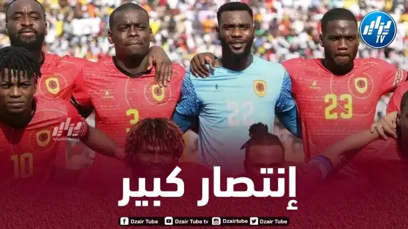 أنغولا تبعث رسالة قوية للخضر قبل إنطلاق الكان
