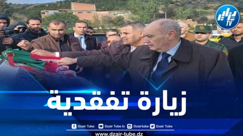 والي تيبازة يتفقد عديد المشاريع الهامة بسيدي عمر