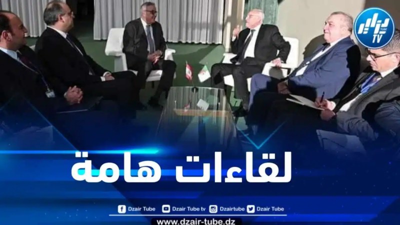 عطاف يجري لقاءات مع نظرائه من ممثلي الدول الأعضاء وغير الأعضاء بمجلس الأمن الدولي